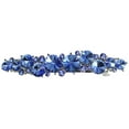 thumbnail image 1 of Faship Blue Floral Small Hair Barrette Clip, 1 of 5