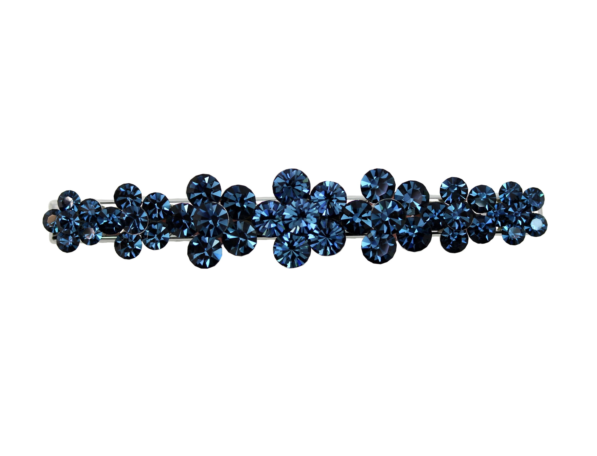 Faship Haarspange Mit Blumenmuster – Korallenstrass, Kristall, 7,6 Cm, Für Hochzeit & Besondere Anlässe