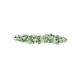 thumbnail image 1 of Faship Peridot Green Premium Rhinestone Crystal Floral Small Hair Barrette Clip, 1 of 5