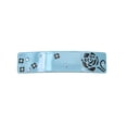 thumbnail image 1 of Faship Dusty Blue Cellulose Acetate Rose Floral Art Deco Hair Claws Clips, 1 of 7