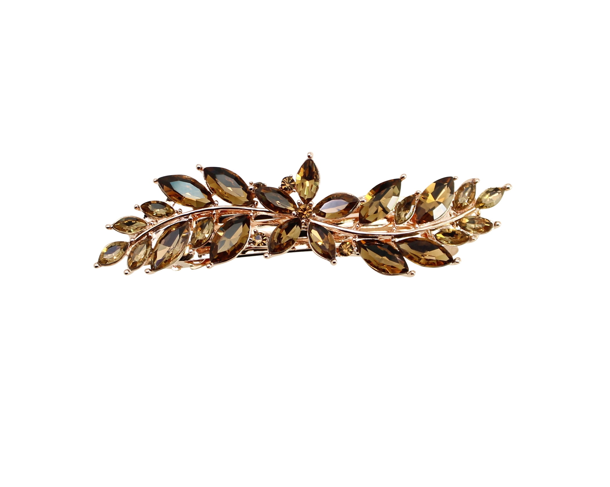 CRYSTAL HAIR CLAW SMALL CHOCOLATE BROWN CRYSTAL HAIR CLAW SMALL CHOCOLATE BROWN