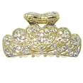 thumbnail image 1 of Faship Sparkling AB Rhinestone Crystal Floral Hair Claw Clips, 1 of 6
