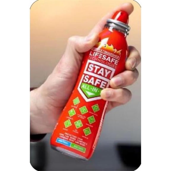 Fasi Automotive Hardware SSF335200US-A Stay Safe All In 1 Fire Extinguisher