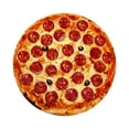 thumbnail image 1 of Fasiaou 1 Counts Funny Nap Pizza Blanket for Adults 90x90cm Large Microfiber Fleece Throw Realistic Pepperoni Design for Movie Nights & Gifts Cozy Novelty Blanket for Couch Bed Dorm Room, 1 of 6