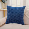 thumbnail image 1 of Fasiaou 1 Counts Short Chain Corduroy Throw Pillow Cover Soft Velvet Textured Boho Design with Hidden Zipper 45x45cm Decorative Cushion Case for Sofa Bedroom Living Room Home Decor, 1 of 6