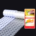 thumbnail image 1 of Fasiaou 1000 Pcs | 500 Pairs | Nylon | Hook and Loop Fastener Self Adhesive Strong Round Circle Sticky Sticker Dots for Arts and Crafts School Classroom Home and Office Use, White(White), 1 of 6