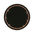 thumbnail image 1 of Fasiaou 1PC Car Cup Holder Coasters, 2.75 Inch Non-Slip Insert Water Bottle Holder Pads, Dustproof Automotive Interior Accessories Mat, Universal for Vehicles, Trucks, RVs and More（Black）, 1 of 5
