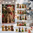 thumbnail image 1 of Fasiaou 2 Counts Advent Calendar for Dog Lovers 24 Days of Festive Pup Figures Christmas Countdown Decor Holiday Gift for Pet Owners Family Activity, 1 of 6