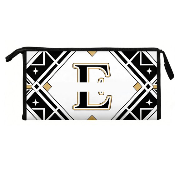Fasiaou 2 Counts Personalized Hair Tools Organizer Bag with Monogram Heat-Resistant Travel Case for Hair Dryer & Styling Tools Custom Makeup Bag Gift for Women