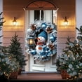 thumbnail image 1 of Fasiaou 2 Packs Christmas Decorations Snow Door Cover Festival Party for Home, Wall, Front Door, Yard, and Garage Indoor Outdoor Home Xmas Decor Merry Christmas Ambiance 35X71in, 1 of 6