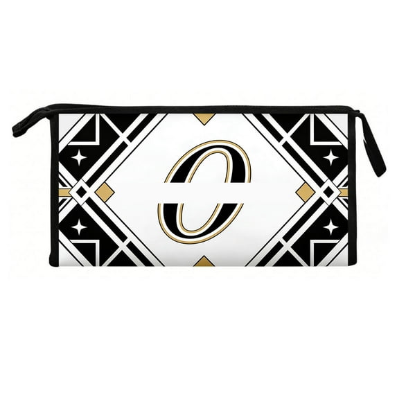 Fasiaou 4 Counts Personalized Hair Tools Organizer Bag with Monogram Heat-Resistant Travel Case for Hair Dryer & Styling Tools Custom Makeup Bag Gift for Women