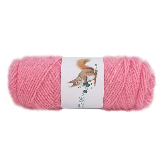 Fasiaou 75g/Skein Mohair Yarn for Knitting,Soft Mohair Long Angora Wool Yarn for DIY Scarf Crochet Thread Supplies (One Skein) Mothers Day Gifts for Mom