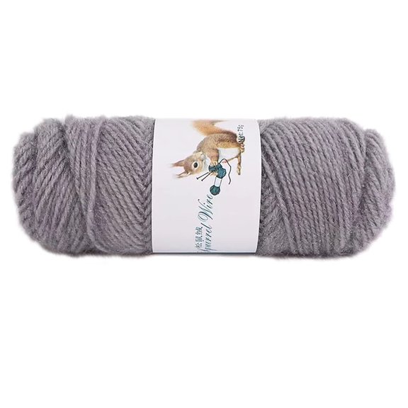 Fasiaou 75g/Skein Mohair Yarn for Knitting,Soft Mohair Long Angora Wool Yarn for DIY Scarf Crochet Thread Supplies (One Skein) Mothers Day Gifts for Mom