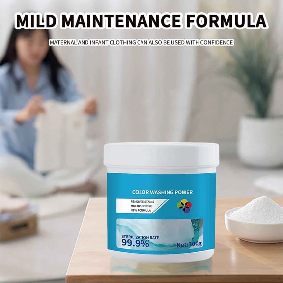 Fasiaou Active Oxygen Stain Remover Powder Toilet Cleaner with Yellow Removing Power, Septic Safe Drain Cleaner for Kitchen Sink Bathtub Shower Drain Clog Removal Fast Acting Pipe Deodorizer