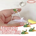 thumbnail image 1 of Fasiaou Adjustable Knitting Crochet Loop Ring Crochet Ring for Finger Yarn Tension Rings Easy Crocheting Hand Knitting Supplies for Crochet Work for Women, 1 of 9
