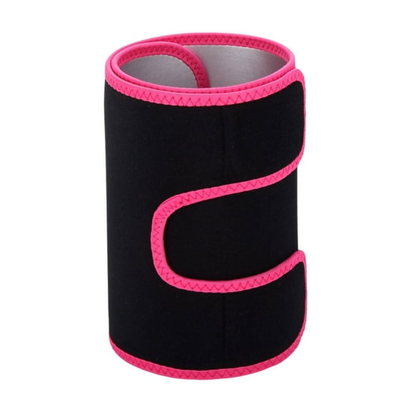 Fasiaou Adult Thigh Hamstring Brace, Adjustable Compression Upper Leg Sleeve Support Wrap for Sprains, Tendinitis, Workout, Pain Relief, Single(Pink)
