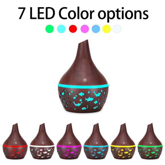 Fasiaou Aroma Essential Oil Diffuser LED Aroma Aromatherapy Humidifier/house/A Gift
