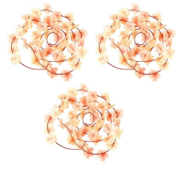 Fasiaou Artificial Tree Handmade Artificial Cherry Blossom Tree with Cherry Blossom Vine, Cherry Blossom Decor for Home Office Party Wedding,Cherry Blossoms,Rose Gold