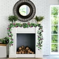 thumbnail image 1 of Fasiaou Artificial Wisteria Vine Garland - Realistic Fake Flowers for Wedding & Home Decor, 90 Inch Long Hanging Floral Decoration with 32 Blossoms, Indoor Outdoor Party Event Decor, 1 of 6