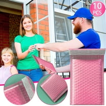 Todaioua Bubble Mailers 13 x 18cm Black 10 Pack Poly Padded Envelopes Large # Mailing Packages Opaque Packaging Postal Self Seal Adhesive Waterproof Boutique Shipping Bags for Clothes