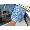 thumbnail image 1 of Fasiaou Car Wash Mitt, Chenille Car Washing Mitt, Microfiber Car Wash Mitt Scratch Free, Double-Sided Thickened Gloves (Blue, 1Pack), 1 of 6
