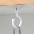 thumbnail image 1 of Fasiaou Ceiling Rotating Hook 360 Swivel Heavy Duty Adhesive Hanger for Kitchen Bathroom Organization Storage Wall Mount No Drill Installation, 1 of 6