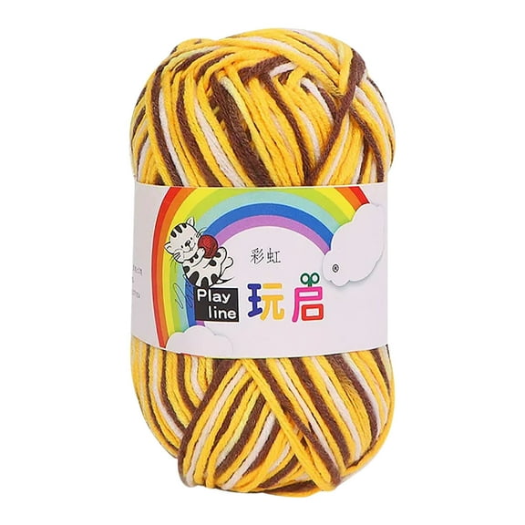 Fasiaou Cotton to The Core Cotton Yarn for Crocheting, 50G, Free Patterns - Soft Baby Yarn for Knitting - 100mLight Worsted Weight - Pearl White