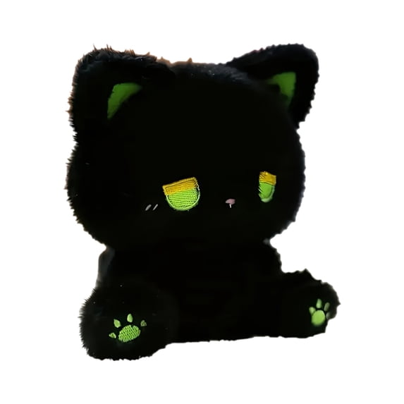 Fasiaou Cute Plush Stuffed Animal Toy, 7in Soft Doll for Kids Gift and Home Decor, Valentine's Day and Holiday Present,Green