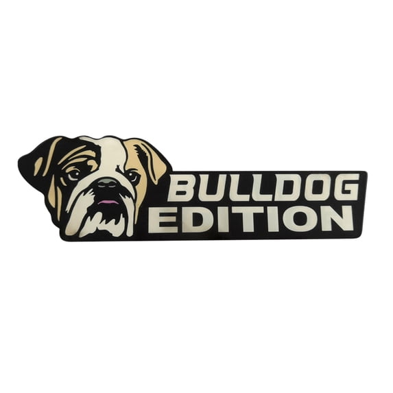 Fasiaou Dog Edition 3D Car Badge Automotive Decals Stickers, Laser Cut Vehicle Emblem for Fun Animal Decor, Car Truck RV Boat Exterior Decoration, Unique Car Accessories Gifts