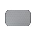 thumbnail image 1 of Fasiaou Dog Food Mat, Waterproof Pet Feeding Mat with Diversion Grooves and Raised Edges, Large Non-Slip Dog Bowl Mat for Food and Water, Cat Food Mat for Floors, Easy to Clean,Gray, 1 of 6