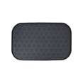 thumbnail image 1 of Fasiaou Dog Food Mat, Waterproof Pet Feeding Mat with Diversion Grooves and Raised Edges, Large Non-Slip Dog Bowl Mat for Food and Water, Cat Food Mat for Floors, Easy to Clean,Black, 1 of 6