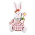 thumbnail image 1 of Fasiaou Easter Bunny with Easter Eggs, Easter Decorations, Bunny Stuffed Animal for Ages 1 and Up, Gray, Children's Plush Toys,Easter Decorations 12", 1 of 6