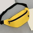 thumbnail image 1 of Fasiaou Fanny Pack For Women And Man Crossbody Bag Cross body Bag With Adjustable Strap For Travel Running Hiking Walking Workout Yellow, 1 of 5