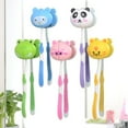 thumbnail image 1 of Fasiaou Flipper Fun Animal family Toothbrush Cover – Kids Toothbrush Holder with Cover – Toothbrush Holders for Bathrooms - Suction Cup Toothbrush Holder 1 Pack Random, 1 of 5