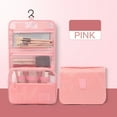thumbnail image 1 of Fasiaou Hanging Toiletry Bag - Large Cosmetic Makeup Travel Organizer For Men & Women With Sturdy Hook Mothers Day Gifts for Mom, 1 of 8