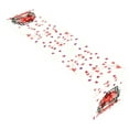thumbnail image 1 of Fasiaou Heart Valentine's Day Table Runner, Hearts Love Holiday Kitchen Dining Table Decoration for Home Party Indoor 12x71 Inch,G, 1 of 6