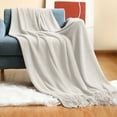 thumbnail image 1 of Fasiaou Home Decor Four Season Knitted Blanket Lightweight Blanket Warm And Breathable Can Be Used For Picnics Or Outdoor/Indoor Covering Blankets 50x72in, 1 of 6