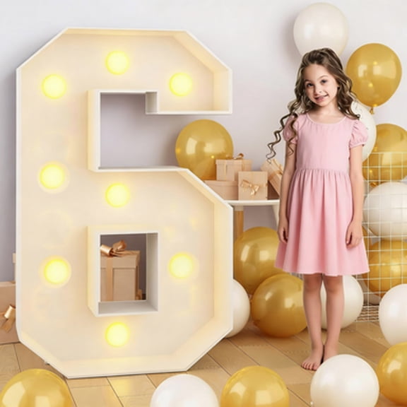 Fasiaou KT Board Digital Scene Decoration Props Light Snap Luminous Background Board for Birthday Party Graduation Celebration Frame Decor