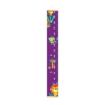 Fasiaou Kids Growth Chart For Wall - 60"x7.9" Premium Canvas Removable Height Chart for Kids Height Measurement for Wall, Height Chart for Kids & Babies, Kids Height Wall Chart