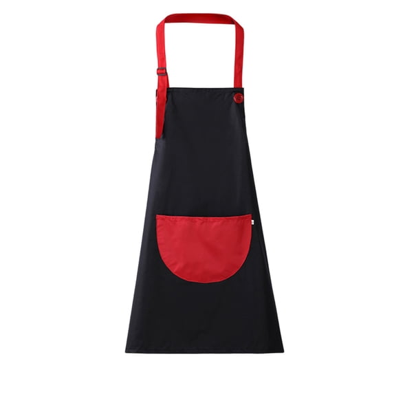 Fasiaou Kids Waterproof Painting Smock, Sleeveless Art Apron for Kindergarten, Crafts, Eating, Messy Play, PVC Material, Easy Wipe Clean, 10x9x1 Inch,Black