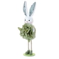 thumbnail image 1 of Fasiaou Large Flower Bunny Figurine Easter Ornament for Home Desktop and Shelf Decoration Displays,Green, 1 of 8