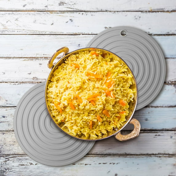 Fasiaou Large Tableware Mat Cup Mat Bowl Mat Dining Table Mat Vegetable Mat Dining Mat Insulation Mat Mat Dining Mat Table Mat Bowl Mat 18CM, Kitchen Organization Essentials, Kitchen Gadgets(A)