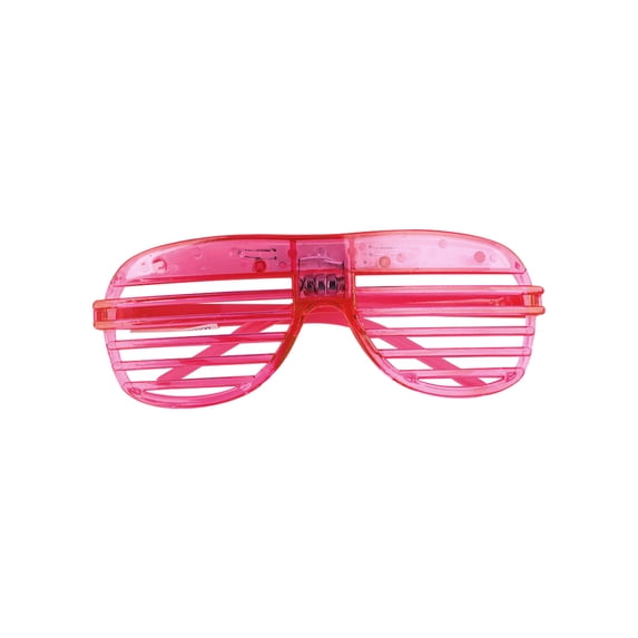 Fasiaou Light Up Glasses, Glow in the Dark Party Favors, 5 Neon Color Led Glasses, Shutter Shades Glow Stick Sunglasses, Neon Party Supplies for Kids Adults Birthday Wedding Glow Toys Party