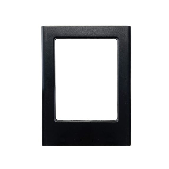 Fasiaou Magnetic Picture Frames for Refrigerator - Magnet Frames for Refrigerator with Full Magnetic Backing - Fridge Artwork Display & Photo Holder - Fridge Artwork Magnets,Black