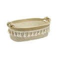 thumbnail image 1 of Fasiaou Makeup Perfume Holder Organizer Macrame Decorative Woven Rope Basket Boho Decor Cosmetics Desk Storage Baskets for Dresser Skin Care Lotions Essential Oils Dorm Room Essentials,E, 1 of 6