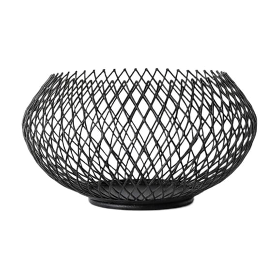 Fasiaou Metal Wire Willow Pillar Candleholder Set, Creative Hollow Geometric Candle Holder for Table Centerpiece Fireplace Mantel Decoration, Party, Wedding,Black,S