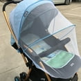 thumbnail image 1 of Fasiaou Mosquito Net for Baby Car Seats, Universal & Breathable Infant Car Seat Insect Mesh Net, Encrypted Bug Net for Car Seat Protection, Suitable Summer Night Walking, Baby Camping & Travel, Blue, 1 of 5