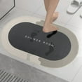 thumbnail image 1 of Fasiaou Non Slip Bathroom Mat and Rug - Absorbent, Quick Dry, Stain Resistant Bath Mat for Bathroom Floor - Easy Care Shower Rug for Outside Bathtub or Shower Room - 40cmx60cm, 1 of 9