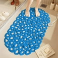 thumbnail image 1 of Fasiaou Non-Slip Shower Mat with Suction Cups, Quick-Drain Bath Tub Mat for Non-Slip Safety, Anti-Mold Bathroom Floor Mat for Adults, Large Bathtub Liner with Drain Holes, 1 of 6