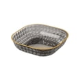thumbnail image 1 of Fasiaou Nut and Candy Serving Tray, Divided Snack Serving Bowls, Plastic Compartment Appetizer Food Display Dish Platter with Lid Tray and Handle for Fruit Dessert Nuts Snacks Candy,Black, 1 of 6